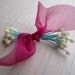 Winter Frost - Vintage Millinery Stamens
