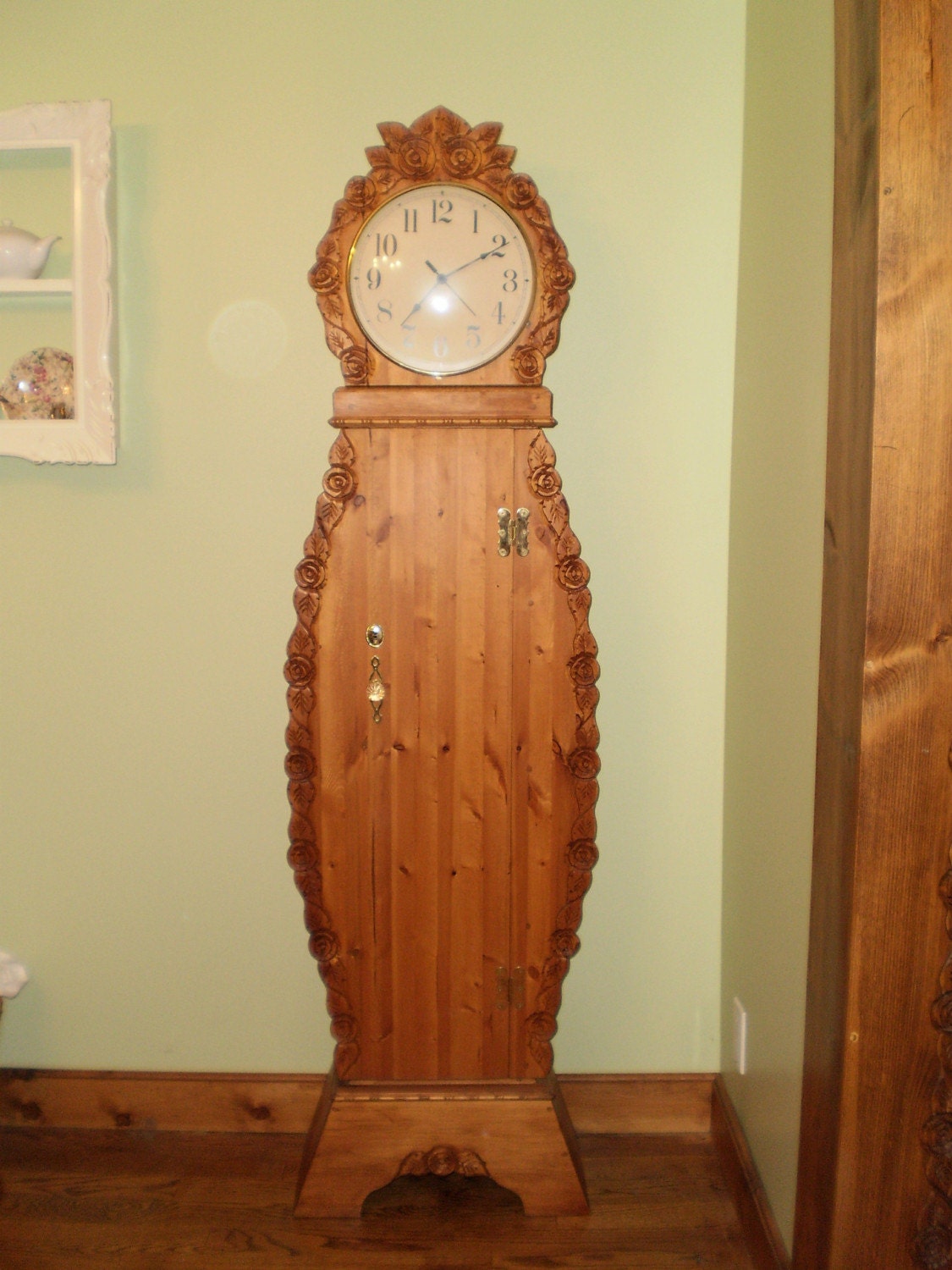 grandmother clock grandfather clock storage clock
