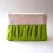 SALE 20% OFF - Prices already reduced - The True Romantic Coin Purse in light pink / apple green