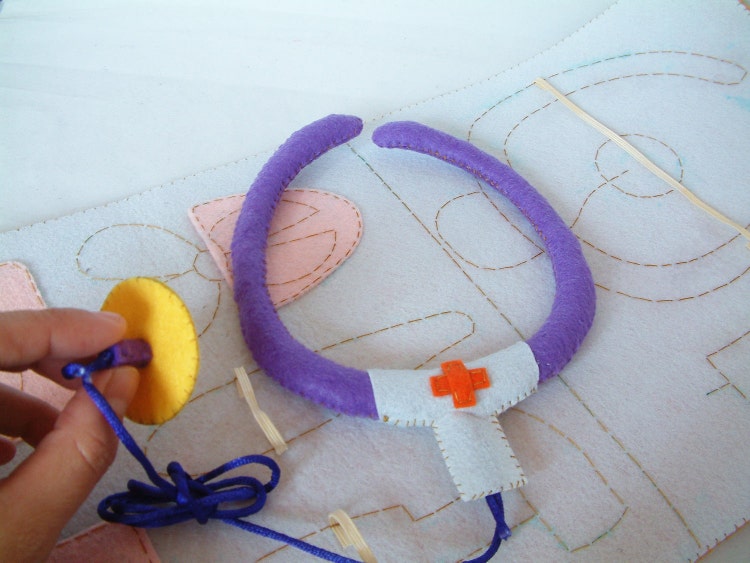 NewDIY Felt Medical bag Doctor SetPDF Pattern via by fairyfox