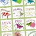 Garden Of Faith - 1x1 Inch Square Tiles Digital JPG Collage Sheet