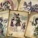Winter Wonderland / Snow / Victorian Christmas - ATC, ACEO, Hang Tags, Download and Print Digital Sheet