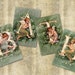 BATH / Letters / Playful Angels - 3.5x5 Inch Designs Download and Print Digital Sheet