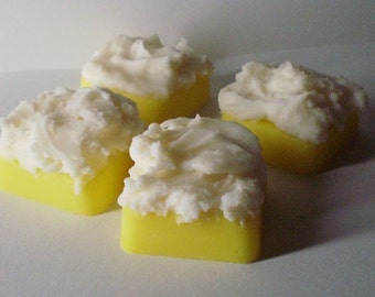 Blissful Banana Cream Pie Soap with Whipped Cream