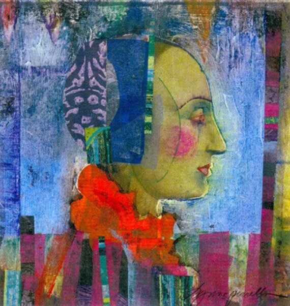 Original Artwork Mixed Media Collage