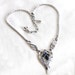 Trifari Sapphire Glass Necklace 1953