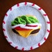 Father's Day - Hamburger Cheeseburger Wall Decoration - Wall Decor - Kitchen Decor - Home Decor - READY TO SHIP - Father Dad Man Dude