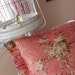 Shabby Chic Brocante style Pretty Pink Birds Pillow