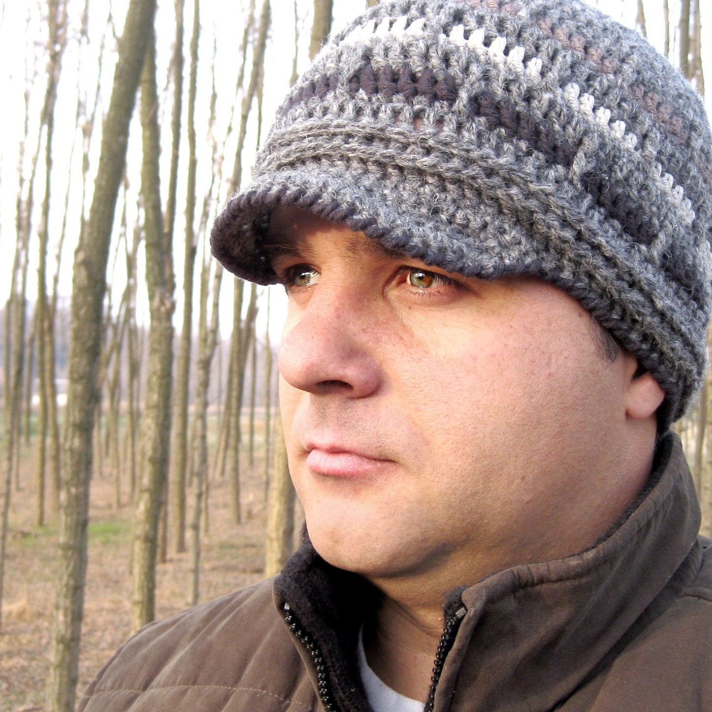 Unisex Visor Beanie Crochet Pattern