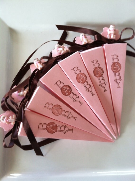 Items similar to Baby Shower Favor Boxes 12 pieces on Etsy