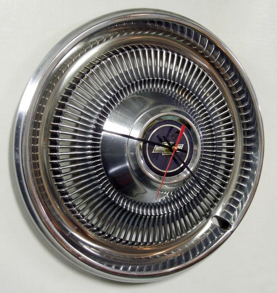 Chevy Hubcap Clock 1970 1975 Chevrolet Monte Carlo