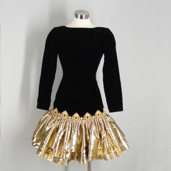 1980s Prom Dresses For Sale Vintage 80s prom dress black