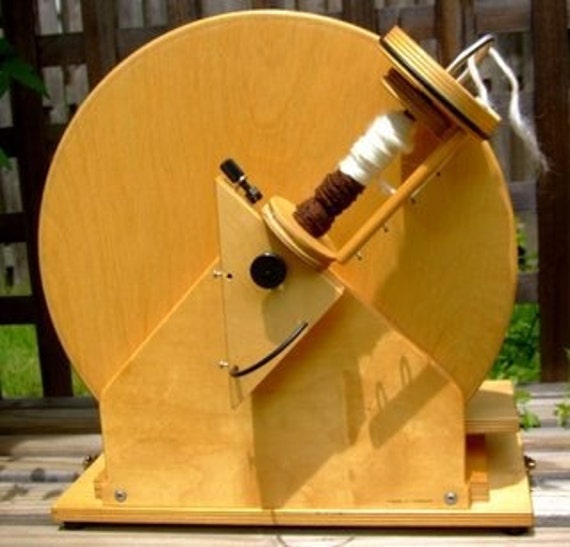 Louet S40 Hatbox spinning wheel Spinnrad