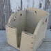 Vintage handmade chippy wall box