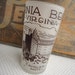 Vintage Virginia Beach Frosted Souvenir Glass Hazel Atlas