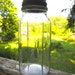 Vintage Glass Mason Jar Octagon Paneled with Zinc Lid by Owens Illinois