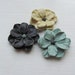 Flowers decor -------------Black---Yellow---Light Blue---Ceramics Holiday gift.