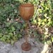 Wood Goblet - Hand Turned Wooden Goblet made from Reclaimed Wood - Sustainable