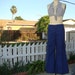 Super Stylin Vintage Hip Hugger Bell Bottom Jeans With Embroidered Flowers - Size Medium / Large