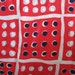 VTG fabric: Silky circle gets the square...