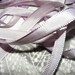 Vintage European 1930's-40's Satin Woven Ribbon 7/16 inch Gorgeous Pale Violet