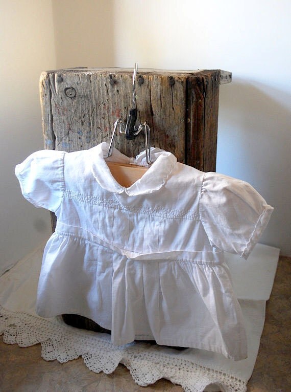 white baby dress embroidered shabby chic christening summer white baby dress embroidered shabby chic christening summer