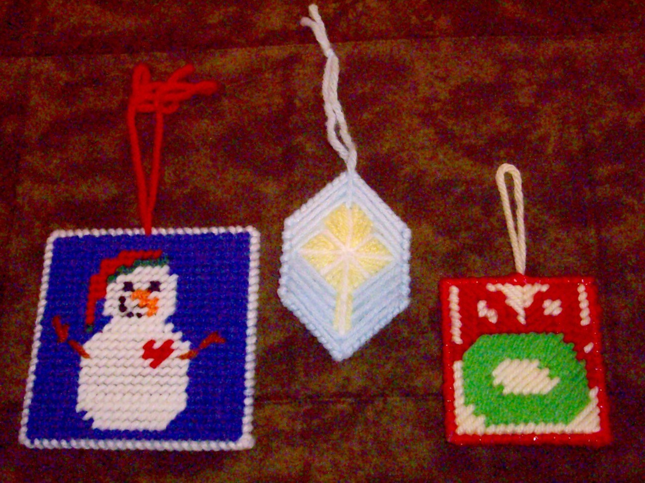 SALE- Set of 3 Ornaments