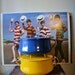 Dansk Kobenstyle Enamel Cookware - IHQ Enameled Jens Quistgaard Dutch Oven - Brilliant Blue - Beatles Era
