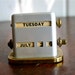 Vintage Perpetual Calendar - Midcentury