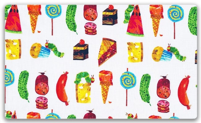 the very hungry caterpillar food