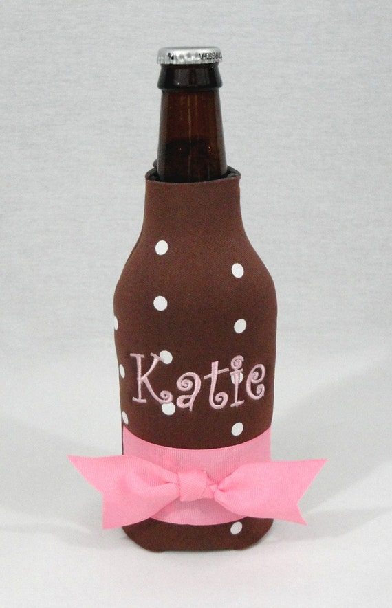 Download Items similar to Personalized Long Neck Bottle Koozie ...