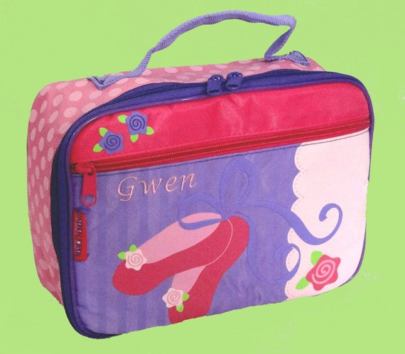 Stephen Joseph Child's BALLET SHOES Lunchbox Monogramming Included In Price