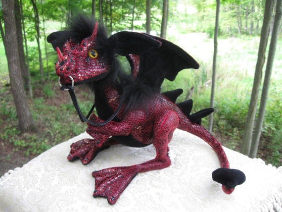 Scorch, a Baby Dragon by Dragontry