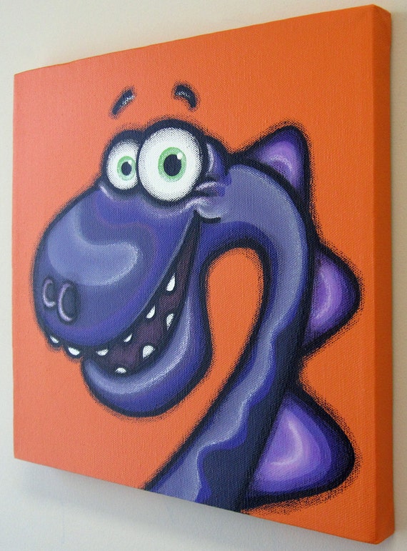 purple brontosaurus