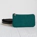 Vegan Clutch, Teal Clutch, Bridesmaid Clutch, Eco-friendly Bag