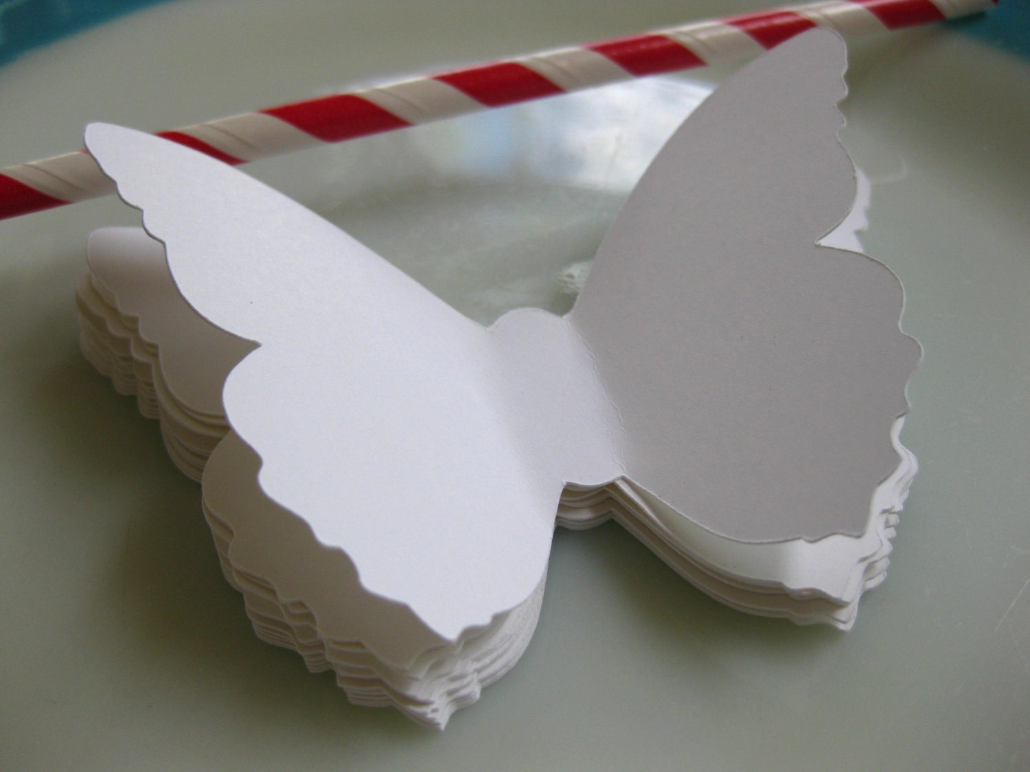 Giant 4 Inch Paper Butterflies Die Cut Butterfly