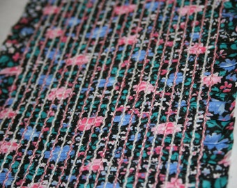 Vintage Black Embroidered Trim