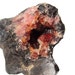 RARE Rhodochrosite Crystal in Matrix w/ Druzy Quartz, Gemmy Rough Mineral, Peru, Metaphysical, Reiki, New Age Healing, 96.5 grams