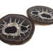 Large Septarian Nodule Fossil Pair w/ Calcite from Morocco, 50 Million Years Old, Metaphysical New Age Reiki Healing, High Quality