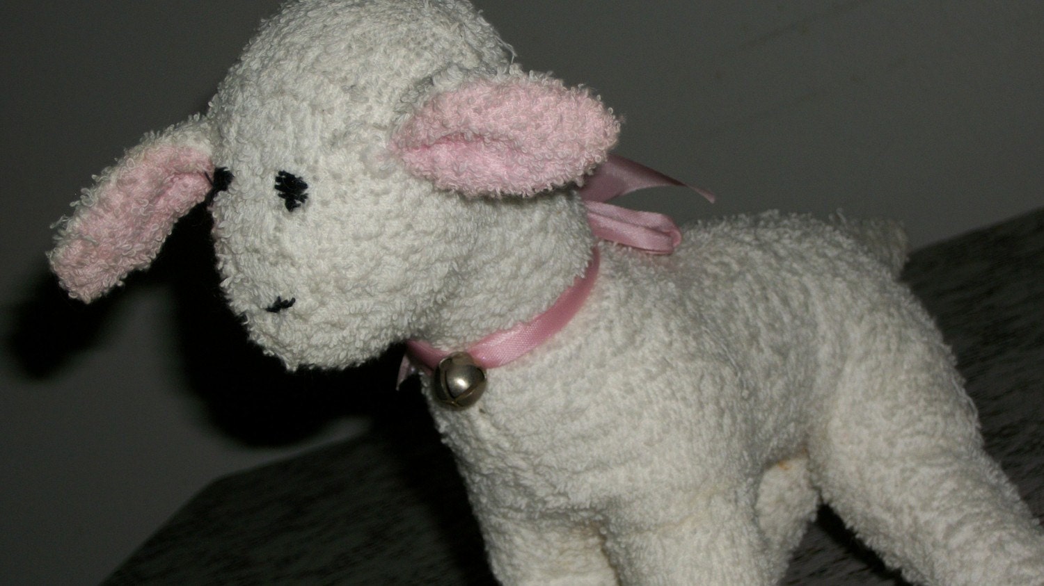 small stuffed lamb