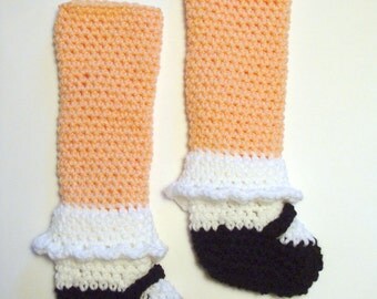Maryjane Legwarmers crochet pattern pdf 657 permission to sell finished products