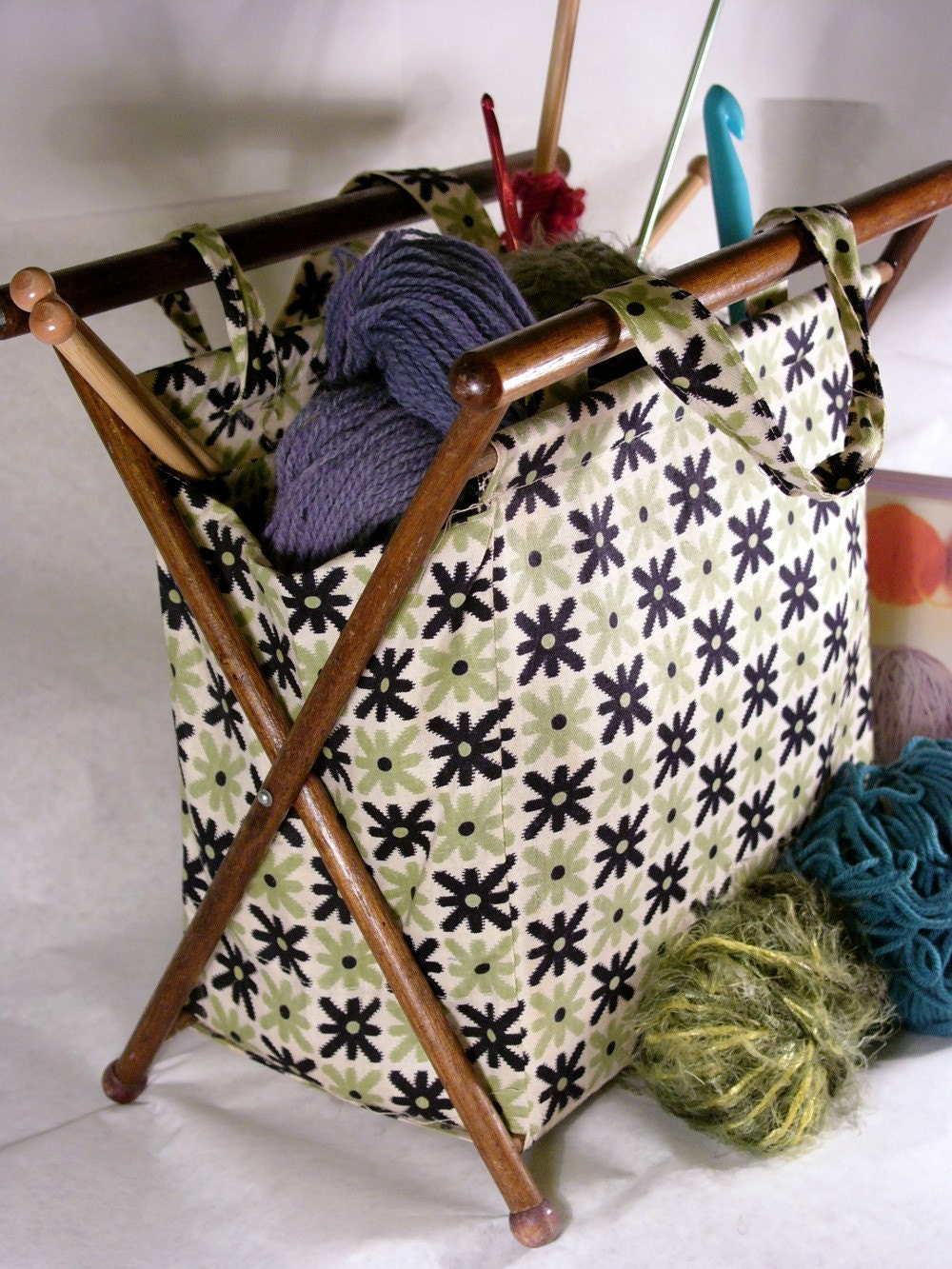 Granny's Vintage Knitting Bag