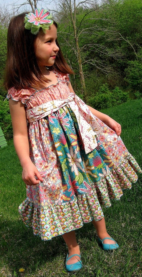 NEW The Passion Flower Dress by OllieBeans on Etsy