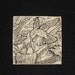 Humming Bird with Nest 4x4 ceramic porcelain relief tile