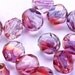 1417 Autumn Sunburst Firepolished Glass Beads