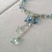 Semiprecious Gemstone Necklace - Reserved for C.