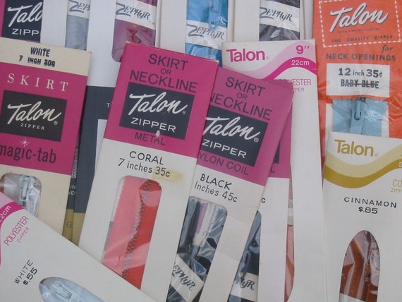 Dating vintage talon zippers