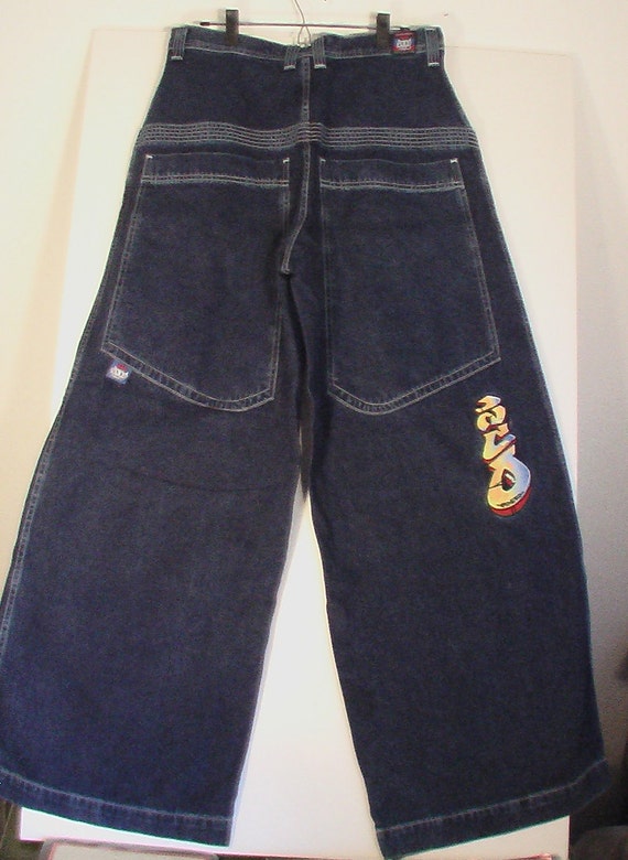 vintage JNCO raver jeans New unworn Jean 90s 34 by BrightCloset