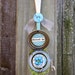 Altered Silverware Assemblage Nest Locket Wall Art - Blessed Be