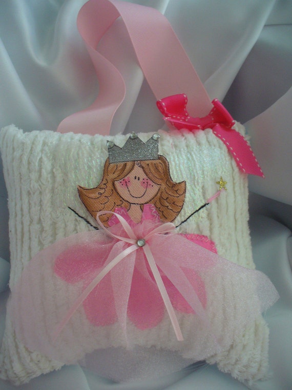 Hand Painted Tooth Fairy Pillow Tooth pillow tooth fairy